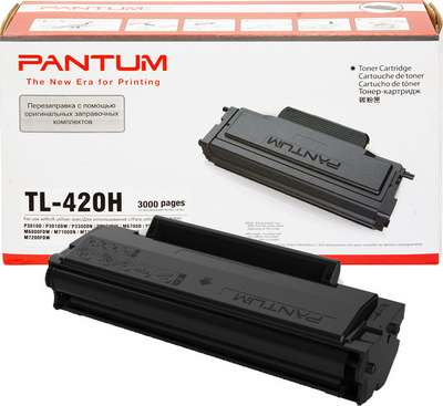 Заправка картриджа Pantum TL-420H для P3010, P3300, M6700, M6800, M7100, M7200 (аналог. тонер + чип)