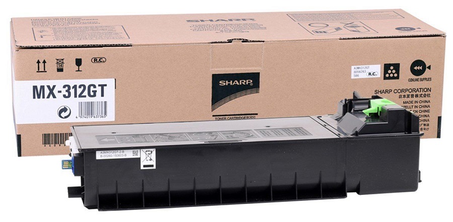 Заправка картриджа Sharp MX-312GT для AR-5726, AR-5731, MX-M260, MX-M264, MX-M310, MX-M314, MX-M354