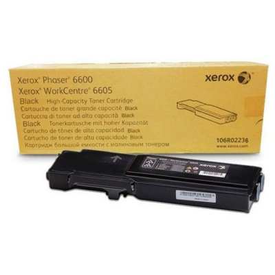 Заправка картриджа Xerox 106R02236 BK для Phaser 6600, WorkCentre 6605