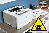 Принтер Panasonic шумит при печати
