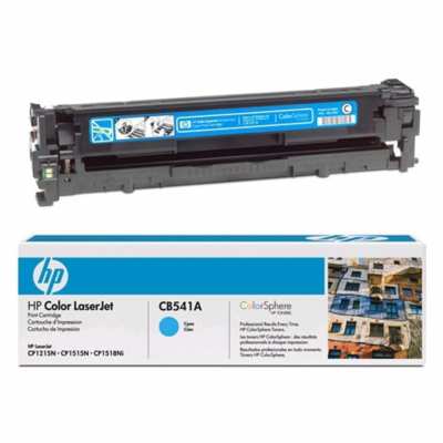 Заправка картриджа HP CB541A C для Color LaserJet CM1312, CP1215, CP1515, CP1518