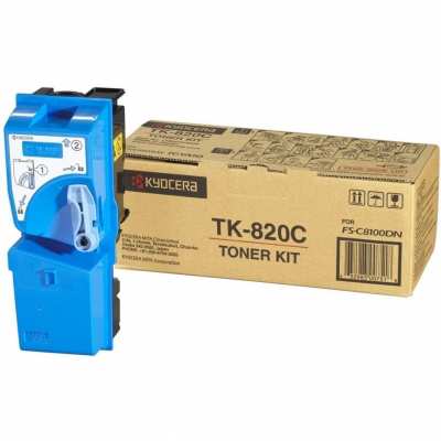 Заправка картриджа Kyocera TK-820C для FS-C8100DN