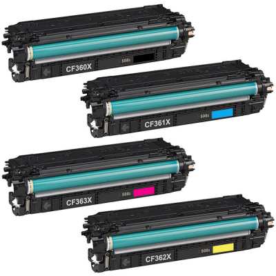 Заправка картриджа HP CF360X BK для HP Color LaserJet Pro MFP M552, M553, M557