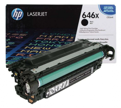 Заправка картриджа HP CЕ264X BK для LaserJet Enterprise CM4540 MFP