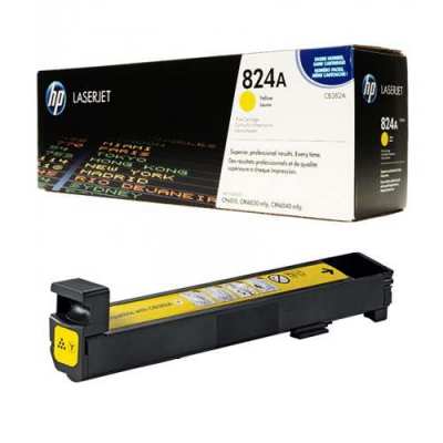 Заправка картриджа HP CB382A Y для LaserJet CP6015, CM6030, CM6040