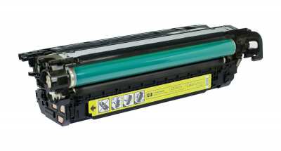 Заправка картриджа HP CЕ262A Y для Color LaserJet CP4025, CP4525