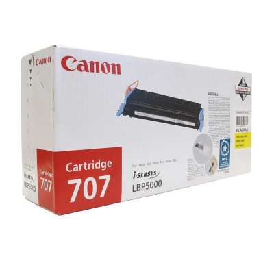 Заправка картриджа Canon 707Y для LBP-5000, 5100