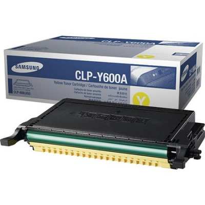 Заправка картриджа Samsung CLP-Y600A yellow для CLP-600, 600n, 650, 650n