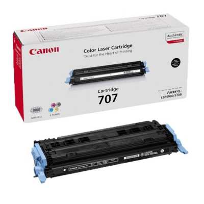 Заправка картриджа Canon 707BK для LBP-5000, 5100