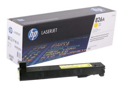 Заправка картриджа HP CF312A Y для LaserJet Enterprise M855
