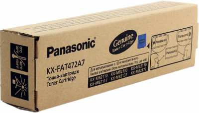 Заправка картриджа Panasonic KX-FAT472A7 для KX-MB2110RU, KX-MB2117RU, KX-MB2130RU, KX-MB2137RU, KX-MB2170RU, KX-MB2177RU