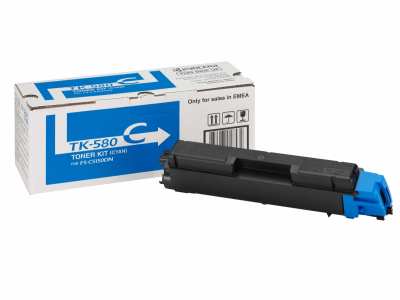 Заправка картриджа Kyocera TK-580C для FS-C5150DN, ECOSYS P6021cdn