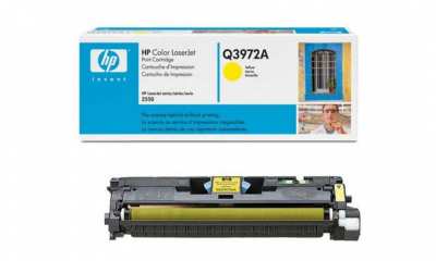 Заправка картриджа HP Q3972A Y для COLOR LaserJet 2550, 2820, 2840
